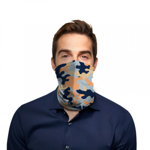 Orange Camo Polyester Gaiter Orange Camo Polyester Gaiter