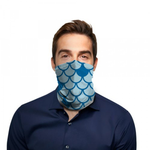Fish Scales Polyester Gaiter