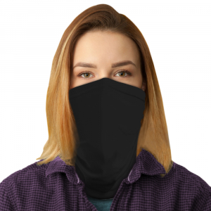 Black Polyester Gaiter Black Polyester Gaiter