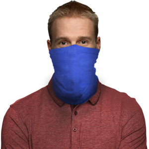 Royal Blue Polyester Gaiter
