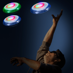 LED Rainbow Flying Disc/Frisbee