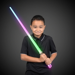 LED Multi-Color Super Saber Swords Per 6 pack