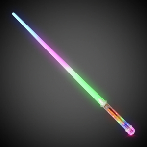 LED Multi-Color Super Saber Swords Per 6 pack