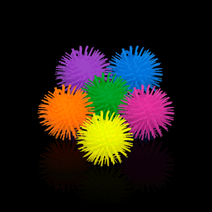 LED Flashing Pom-Pom Balls
