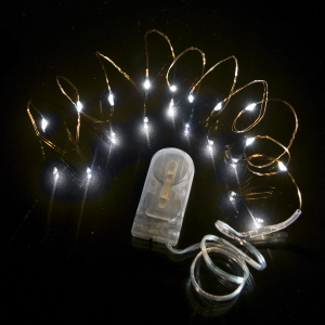 39 Inch Copper Wire Fairy Lights - Cool White