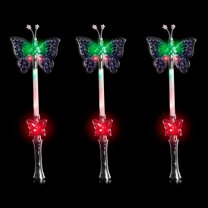 16" Light-Up Butterfly Wand