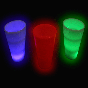 Glow in the Dark LED Light Up Shot Glass - 2 oz