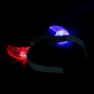 Light-Up Water Glitter Devil Horn
