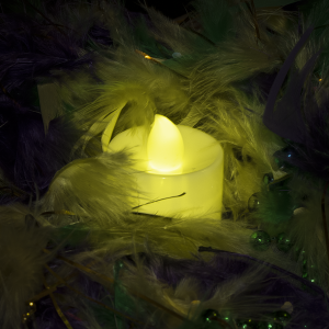 Light Up Tea Light LED Candles- Yellow