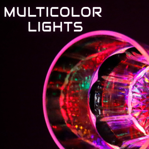 LED Flashing 8oz Whiskey Glass