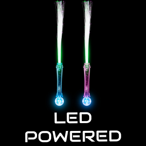 15" Fiber Optic Magic Ball Wands