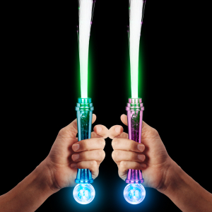 15" Fiber Optic Magic Ball Wands