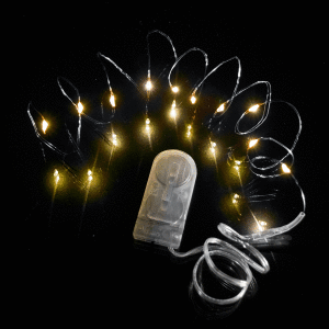 39 Inch Silver Wire Fairy Lights - Warm White 39 Inch Silver Wire Fairy Lights - Warm White