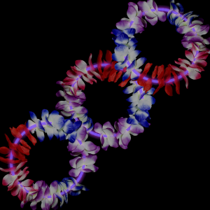 22 Inch Glow Leis - Purple