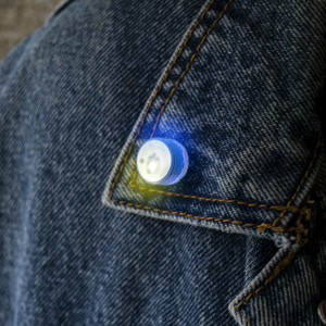 LED Blinky Body Light - Blue/Yellow