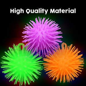 LED Flashing Pom-Pom Balls