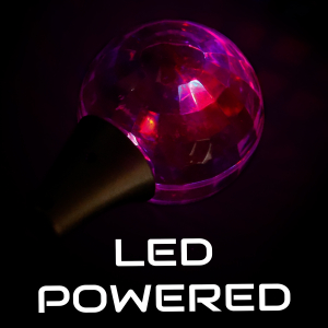 LED Light Up Disco Ball Necklace