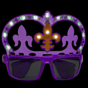 Light-Up Mardi Gras Shades