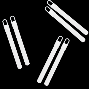 4 Inch Light Sticks - White