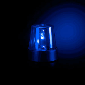 7 Inch Police Beacon Light in Blue 7 Inch Police Beacon Light in Blue