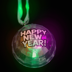 32.5" Light-Up Happy New Year Lanyard 32.5" Light-Up Happy New Year Lanyard