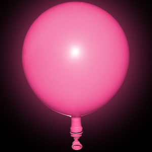 LED Light Up 14 Inch Blinky Balloons - Pink