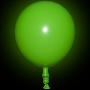 LED Light Up 14 Inch Blinky Balloons - Green