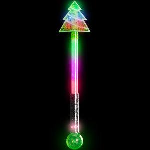 21" Light-Up Christmas Tree Magic Ball Wand 