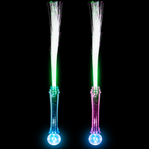 15" Fiber Optic Magic Ball Wands