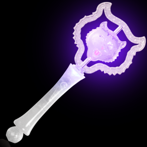 10" Light-Up Glitter Tiger Wand