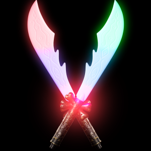 42" Double-Ended Skull Sword