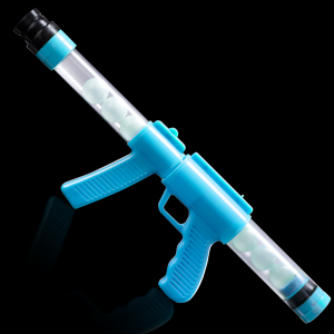 19'' Glow In The Dark Moon Blaster Gun, Blue