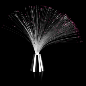 LED Flashing Fiber Optic Lamp - Color Changing