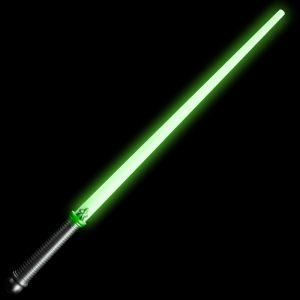 LED Light-Up 28 Inch Magic Sword - Green