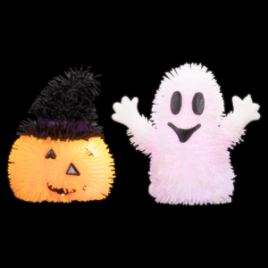 LED Light-Up Happy Halloween Puffer Toys