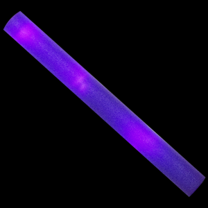 LED Light-Up Foam Stick Baton Supreme- Purple