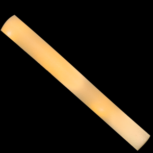LED Light-Up Foam Stick Baton Supreme- Yellow