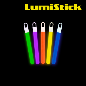 4 Inch Light Sticks - 5 Color Mix