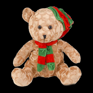 10.5" Christmas Bear Plush