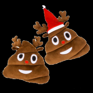 12" Christmas Reindeer Poop