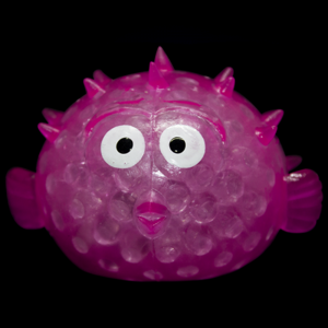 Light-Up Squeezy Bead Aquatic Animals- Pink
