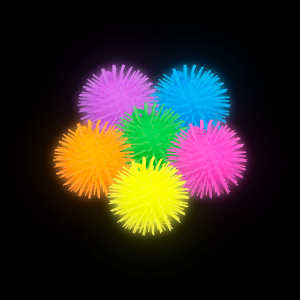 LED Flashing Pom-Pom Balls