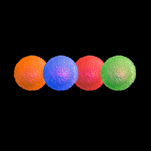 2.5" Light-Up Crystal Balls