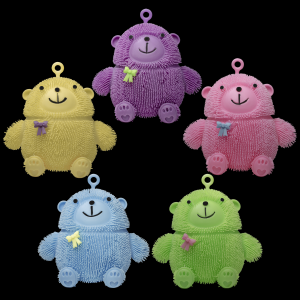 7" Light-Up Puffer Bears