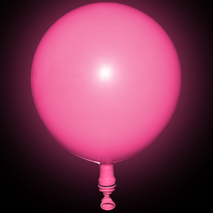 LED Light Up 14 Inch Blinky Balloons - Pink