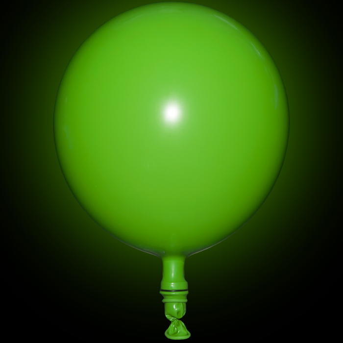 LED Light Up 14 Inch Blinky Balloons - Green