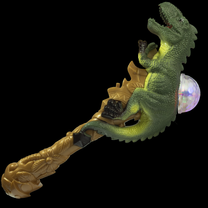 13" Light-up T-Rex Dome Wand