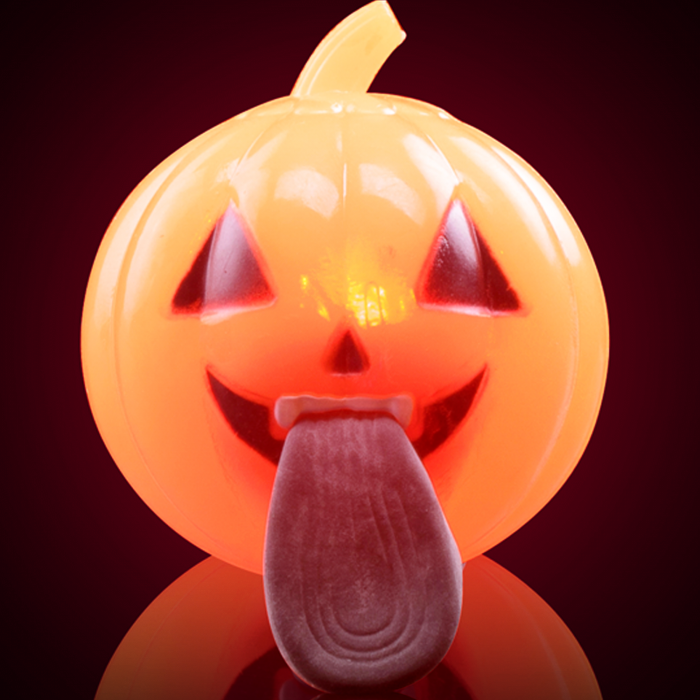 LED Light-Up Pumpkin Sling Shot