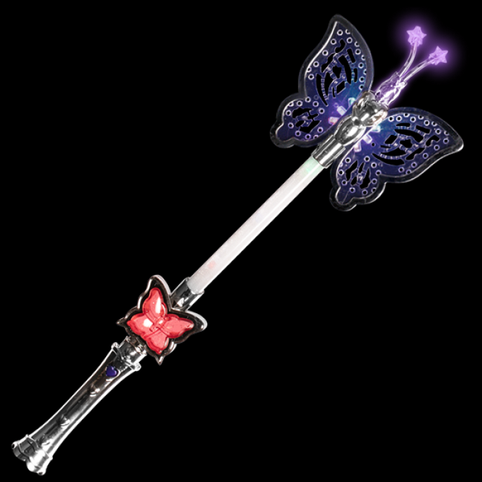 16" Light-Up Butterfly Wand