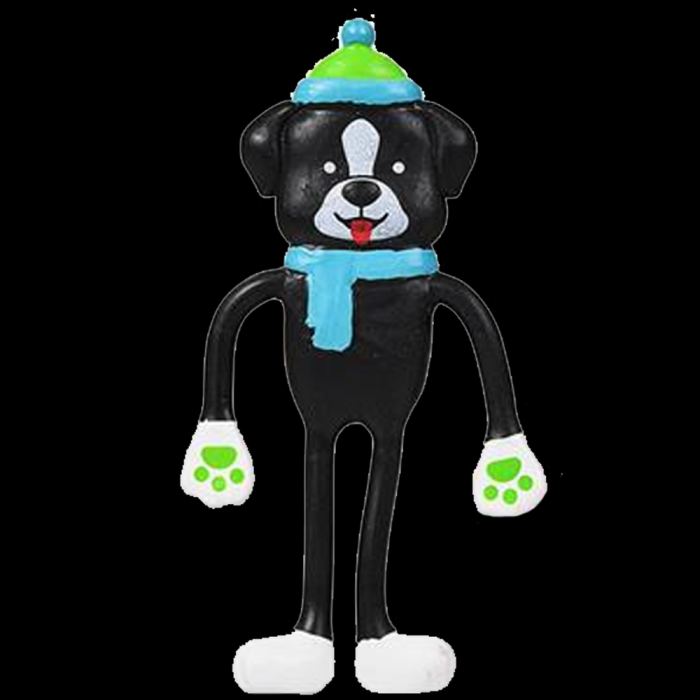 4.5" Bendable Puppy- Black